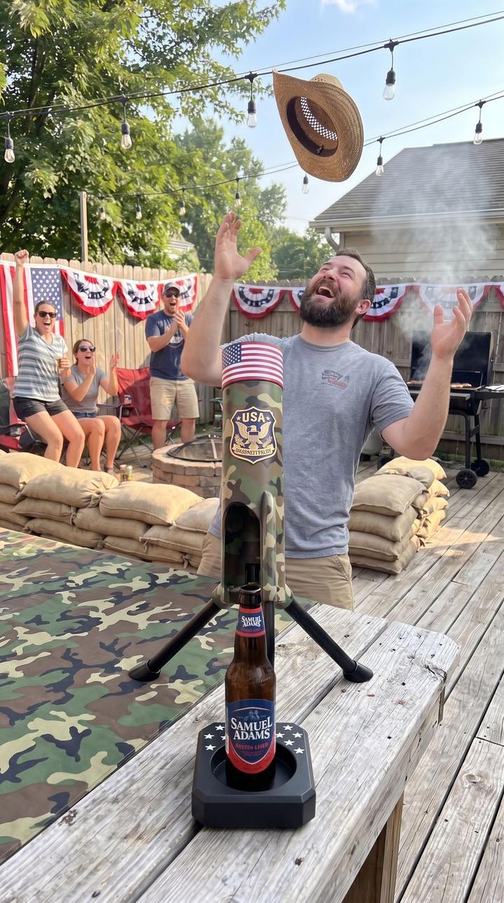BBQ on the deck